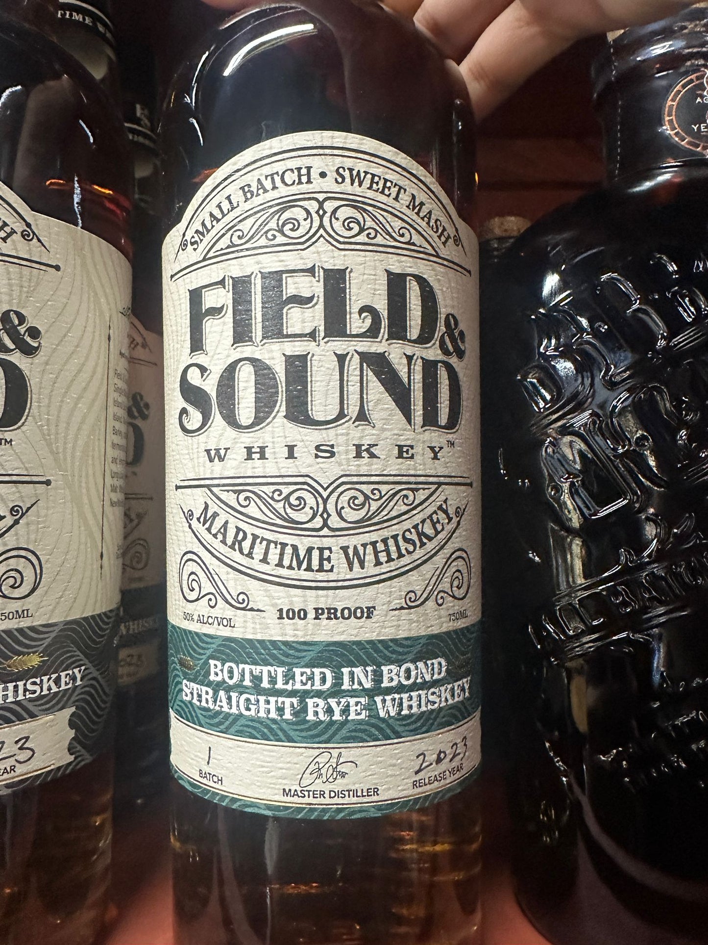 Field & Sound Bottled in Bond Batch 1 Straight Rye Whiskey 750ml