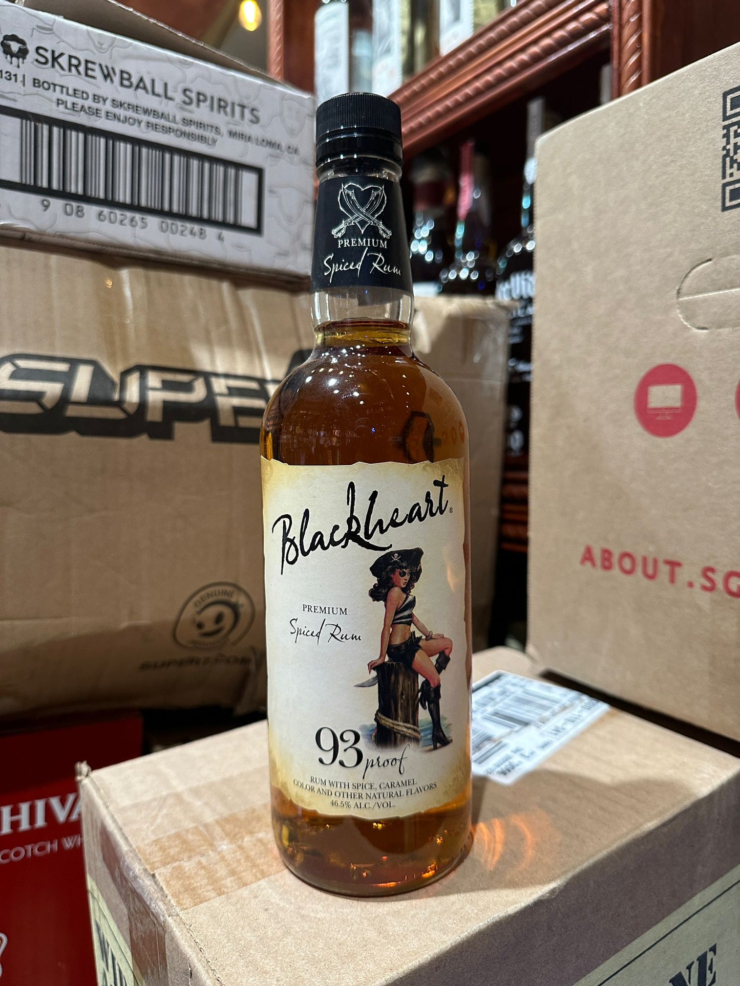 Black Heart Spiced Rum 750ml