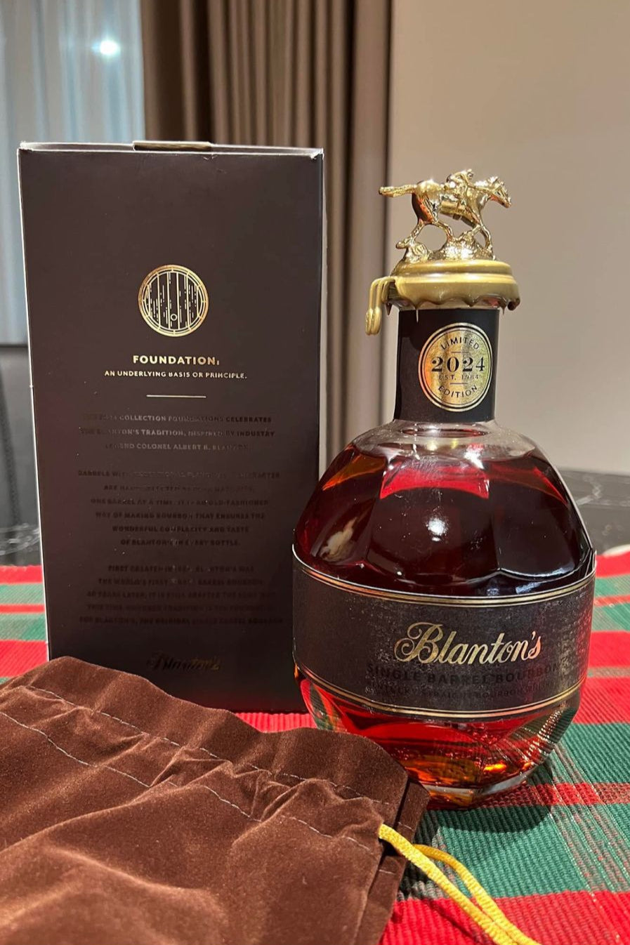 2024 Blanton's La Maison du Whisky Foundations Single Barrel 700ml