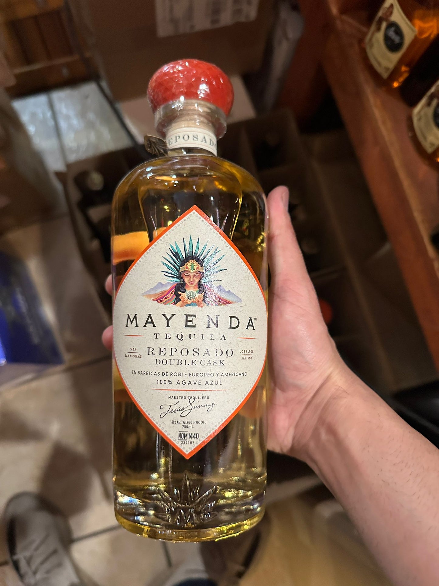 Mayenda Reposado Double Cask Tequila 750ml