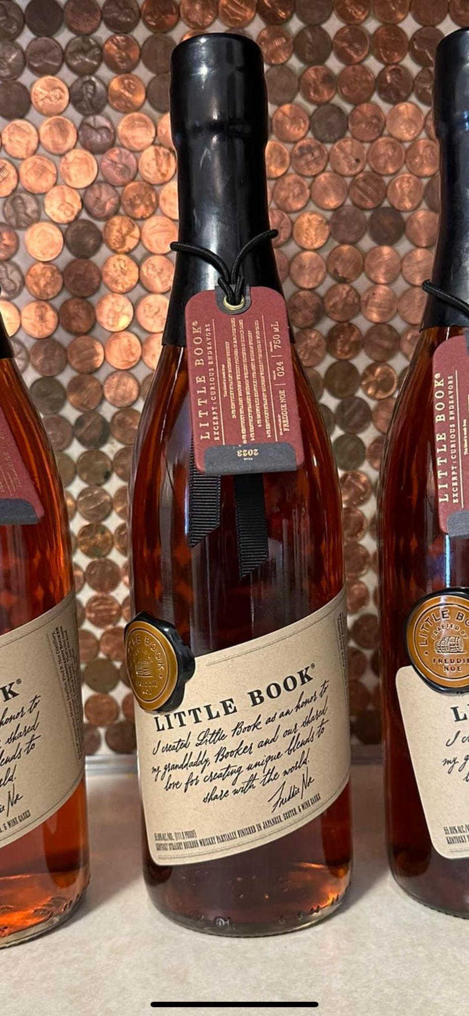 Booker's Little Book Excerpt Curious Endeavors Bourbon Whiskey 750ml