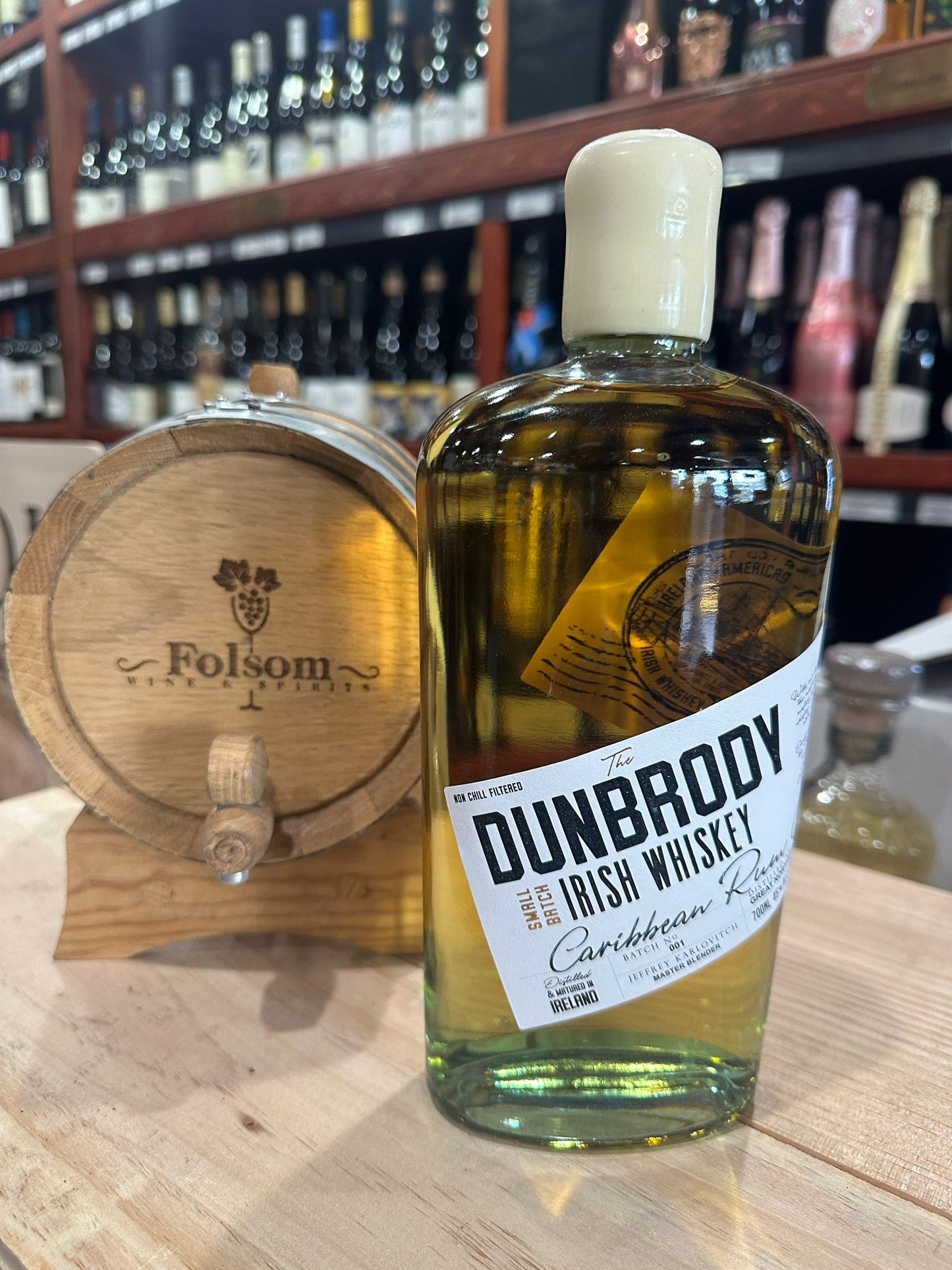 Dunbrody Caribbean Rum Cask Finish Irish Whiskey 700ml