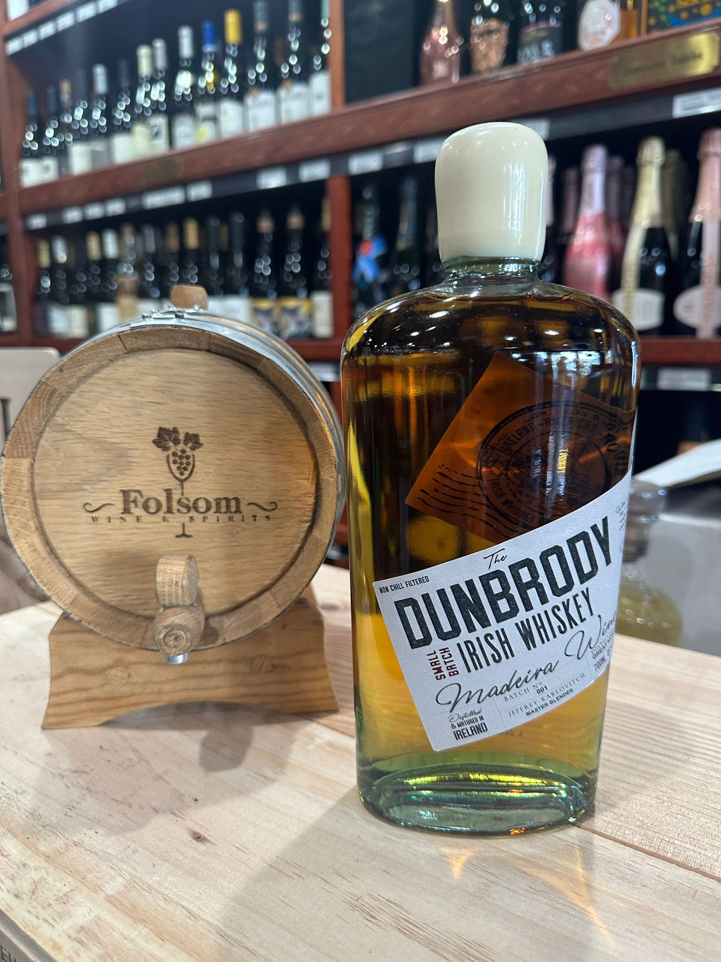 Dunbrody Madeira Wine Cask Finish Irish Whiskey 700ml