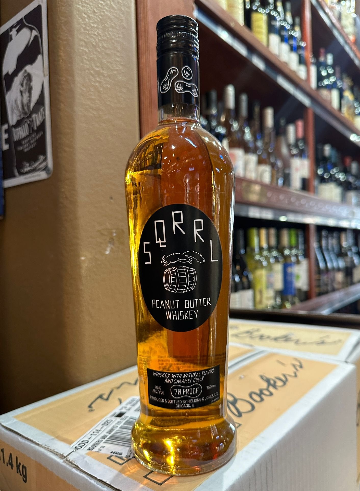 Sqrrl Peanut Butter Whiskey 750ml