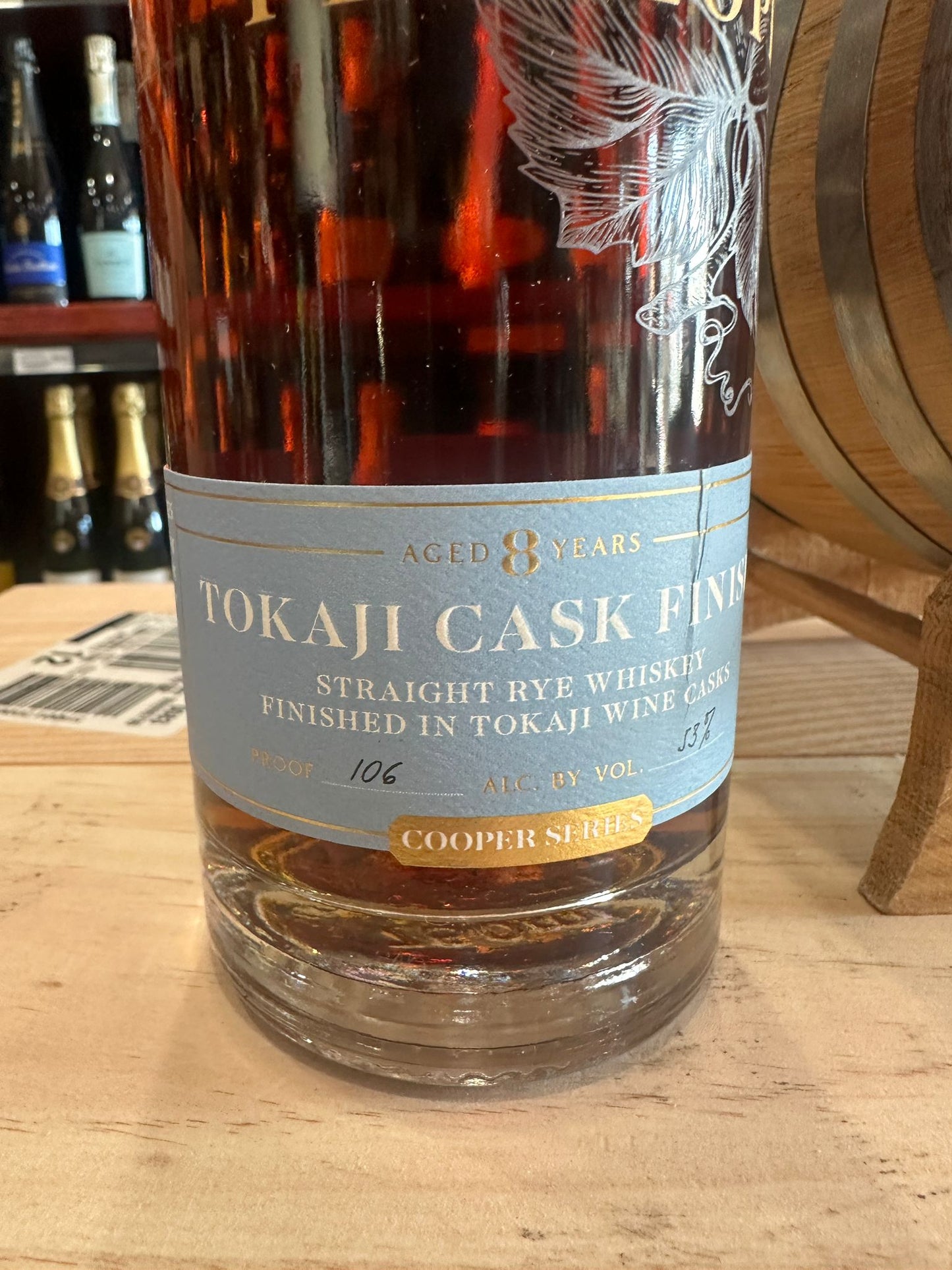 Penelope 8 Years Tokaji Cask Finish Straight Rye Whiskey 750ml
