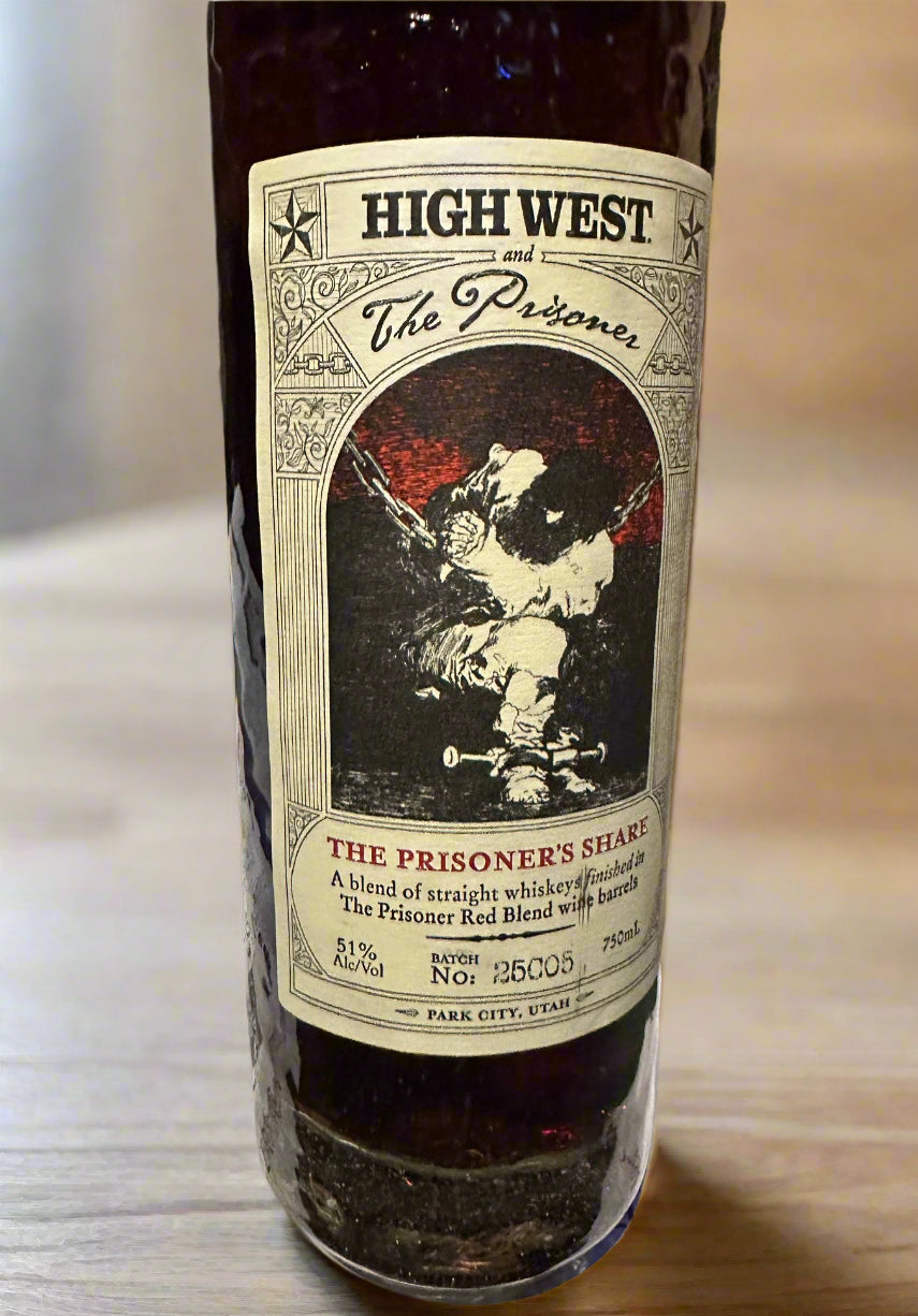 High West Batch 25005 The Prisoner's Share Blended Whiskey 750ml