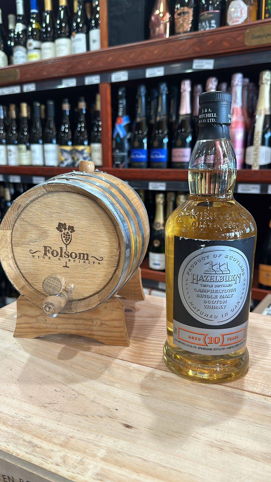 Hazelburn Triple Distilled 10 Year Old Single Malt Scotch Whisky 700ml