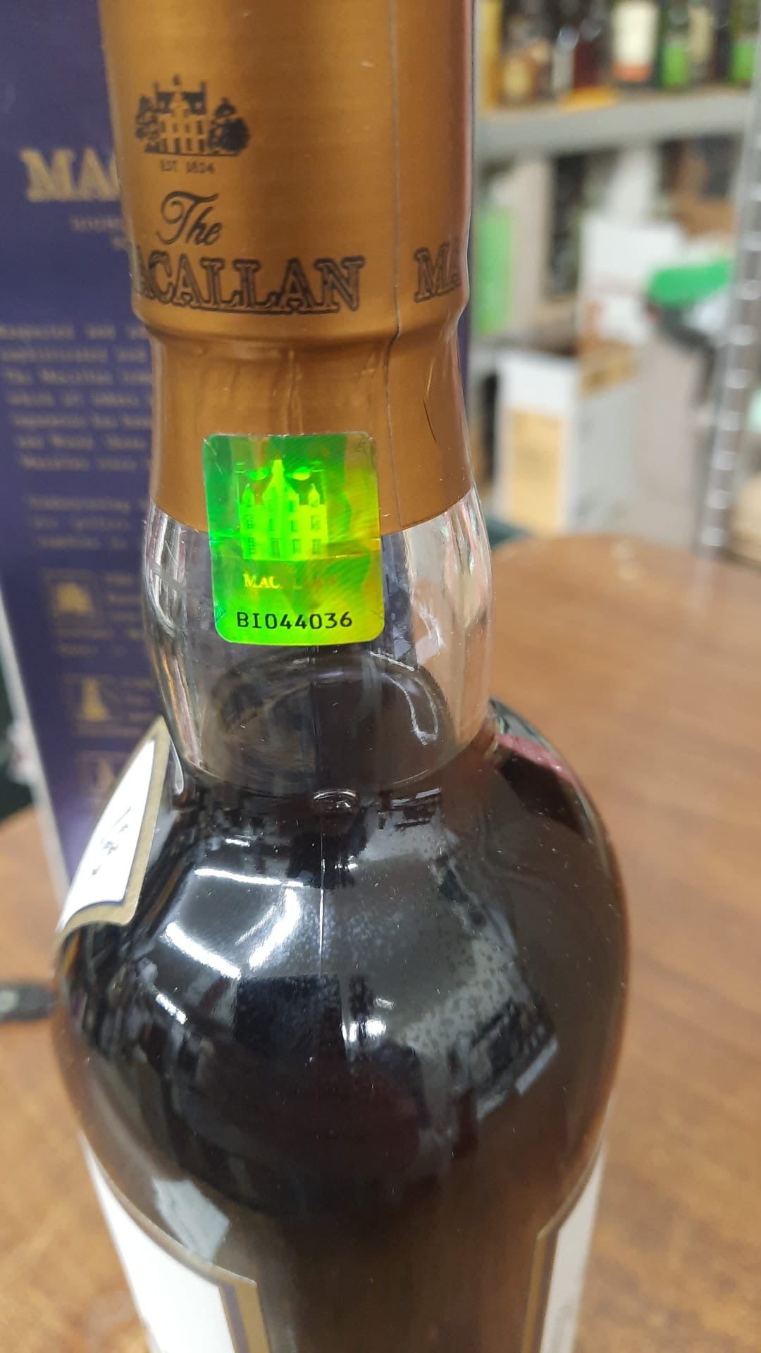 1995 Macallan 18 Year Old Sherry Oak Single Malt Scotch Whisky 750ml