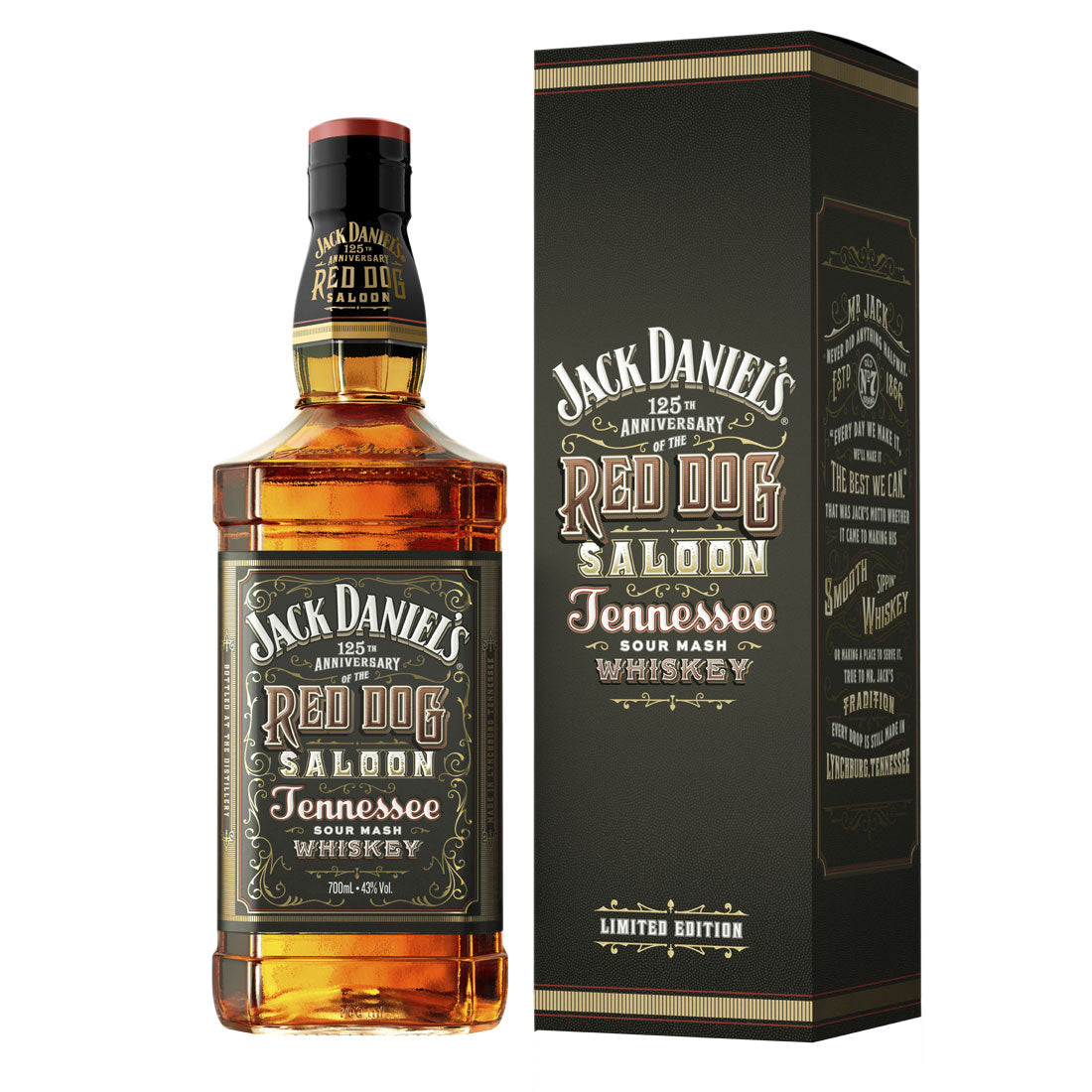 Jack Daniel's Red Dog Saloon Sour Mash Whiskey 750ml