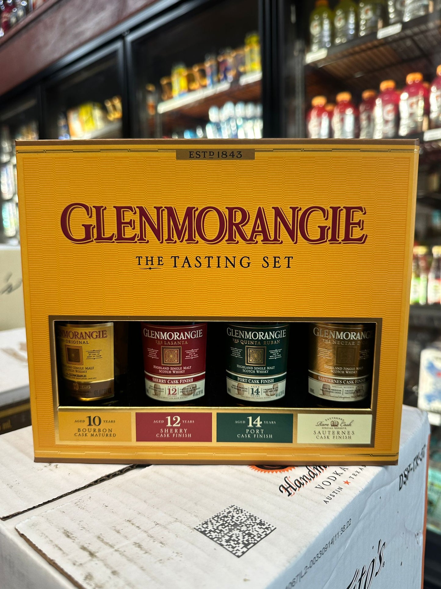 Glenmorangie Single Malt Scotch Whiskey Testing Set 100ml 4-Pack