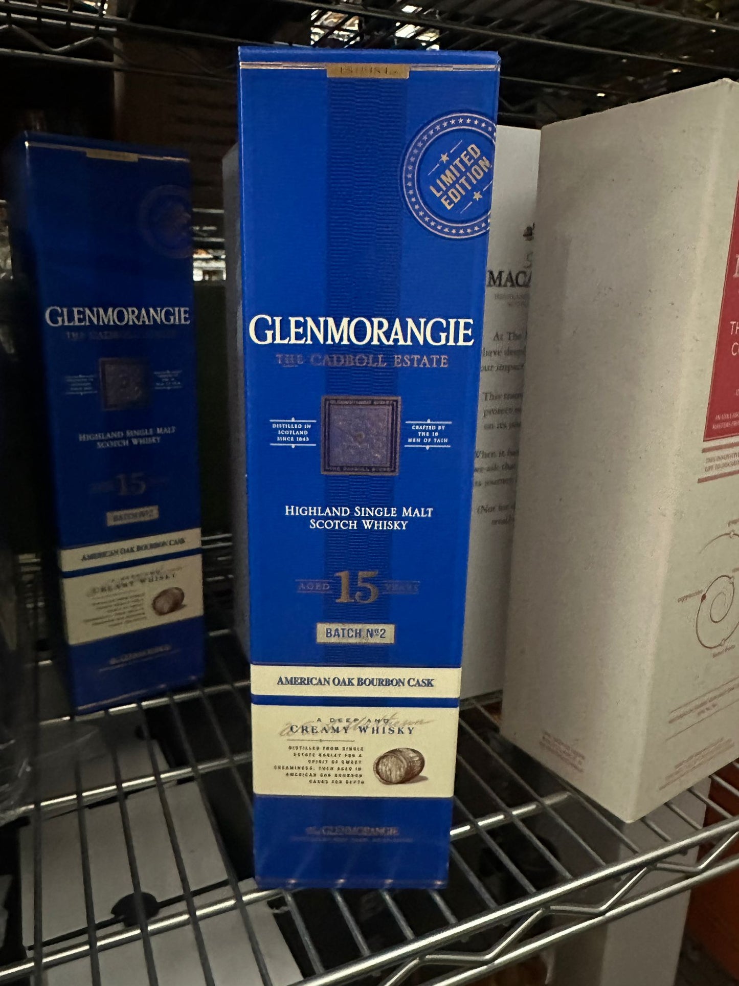 Glenmorangie The Cadboll Estate Limited Edition 15 Year Old Single Malt Scotch Whisky 750ml