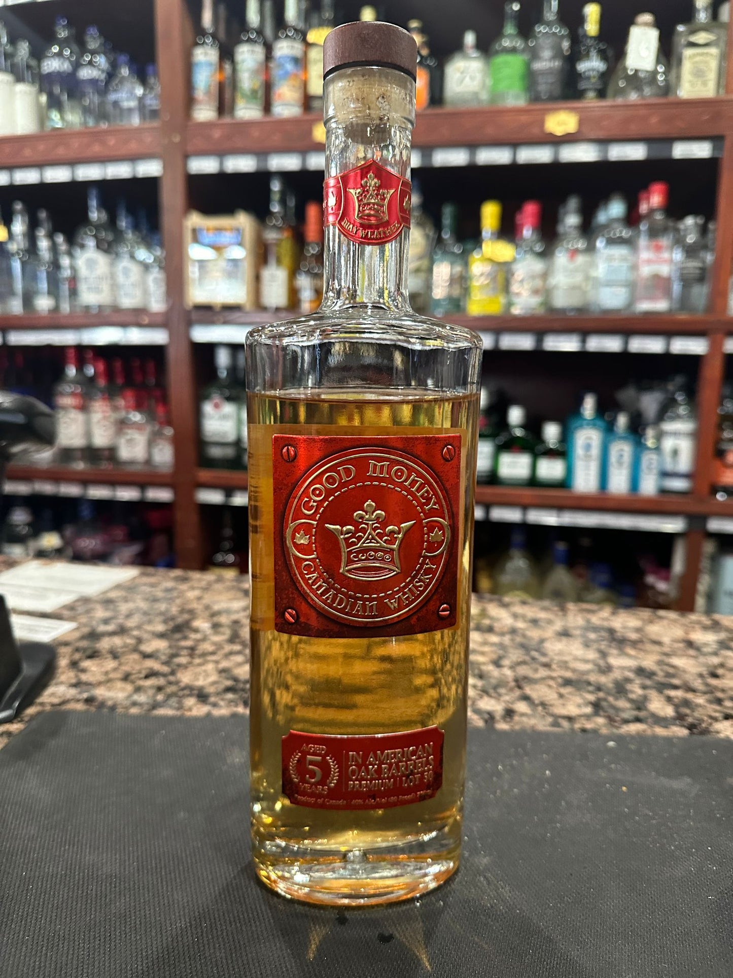 Good Money 5 Year Canadian Whisky by Floyd Mayweather 750ml