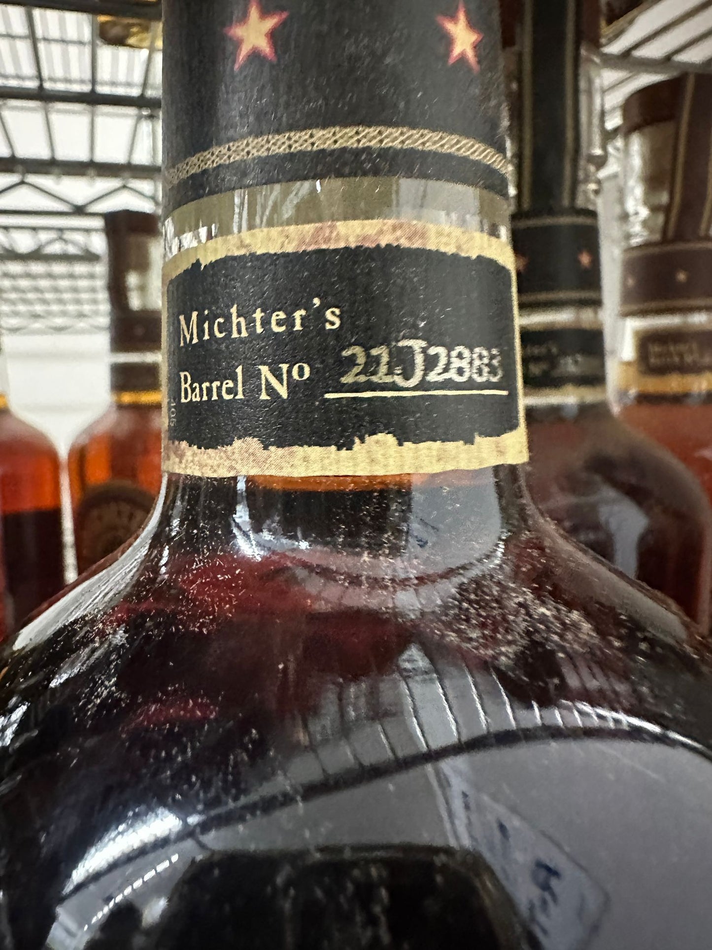Michter's US-1 Limited Release Barrel Strength Barrel #21J2883 Kentucky Straight Bourbon Whiskey 750ml