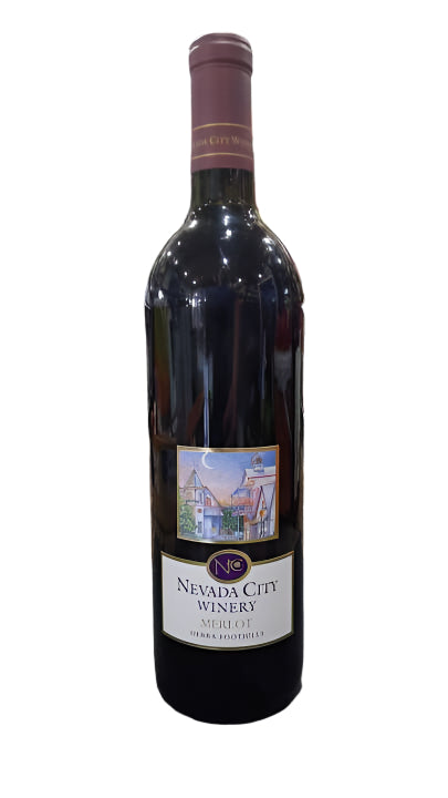 Nevada City Winery Nevada County Merlot 750ml