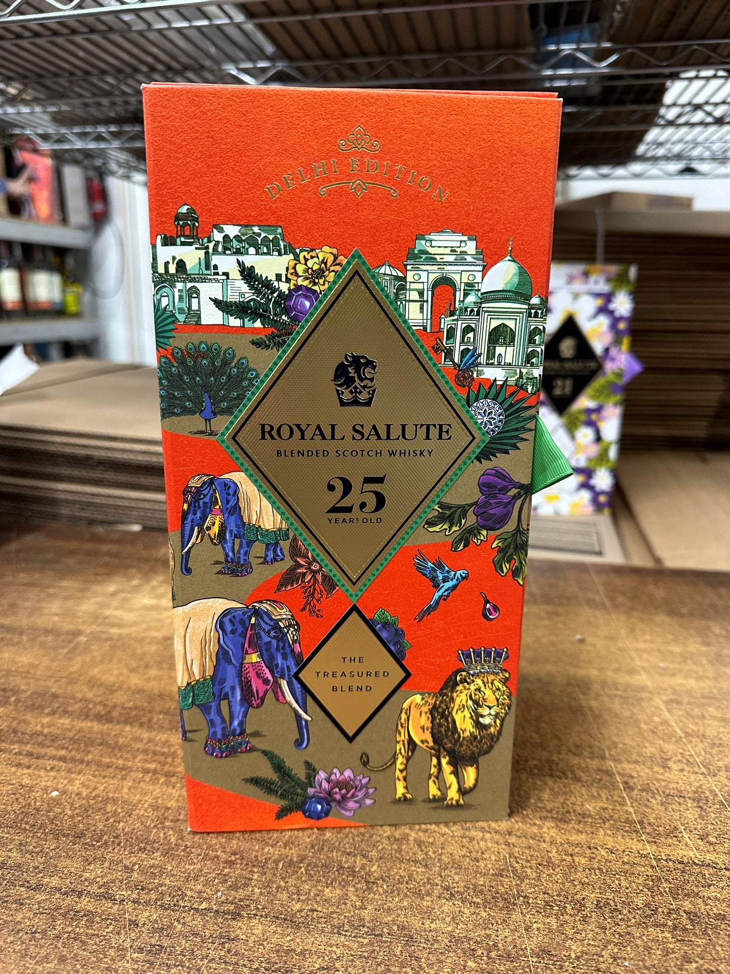 Royal Salute 25 Year Old Delhi Edition Blended Scotch Whisky 700ml