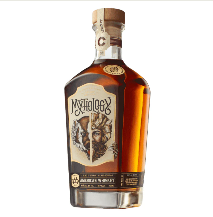Mythology Distillery Hell Bear American Straight Whiskey 750ml