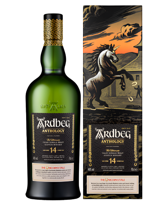 Ardbeg Anthology The Unicorn's Tale 14 Year Old Single Malt Scotch Whiskey 750ml