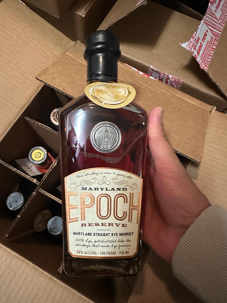 Epoch Reserve Maryland Straight Rye Whiskey 750ml