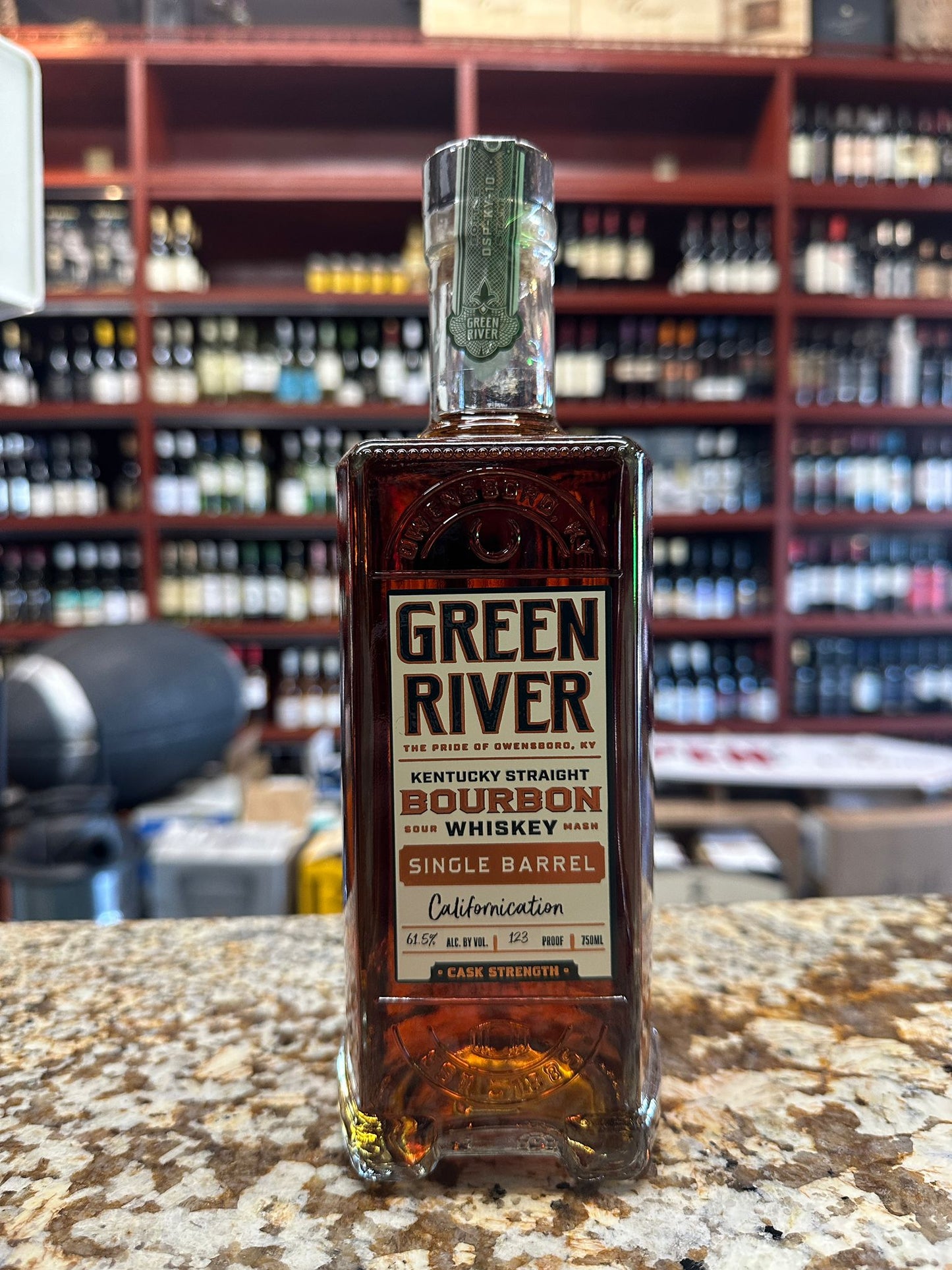 Green River Californication Cask Strength Kentucky Straight Bourbon Whiskey 750ml