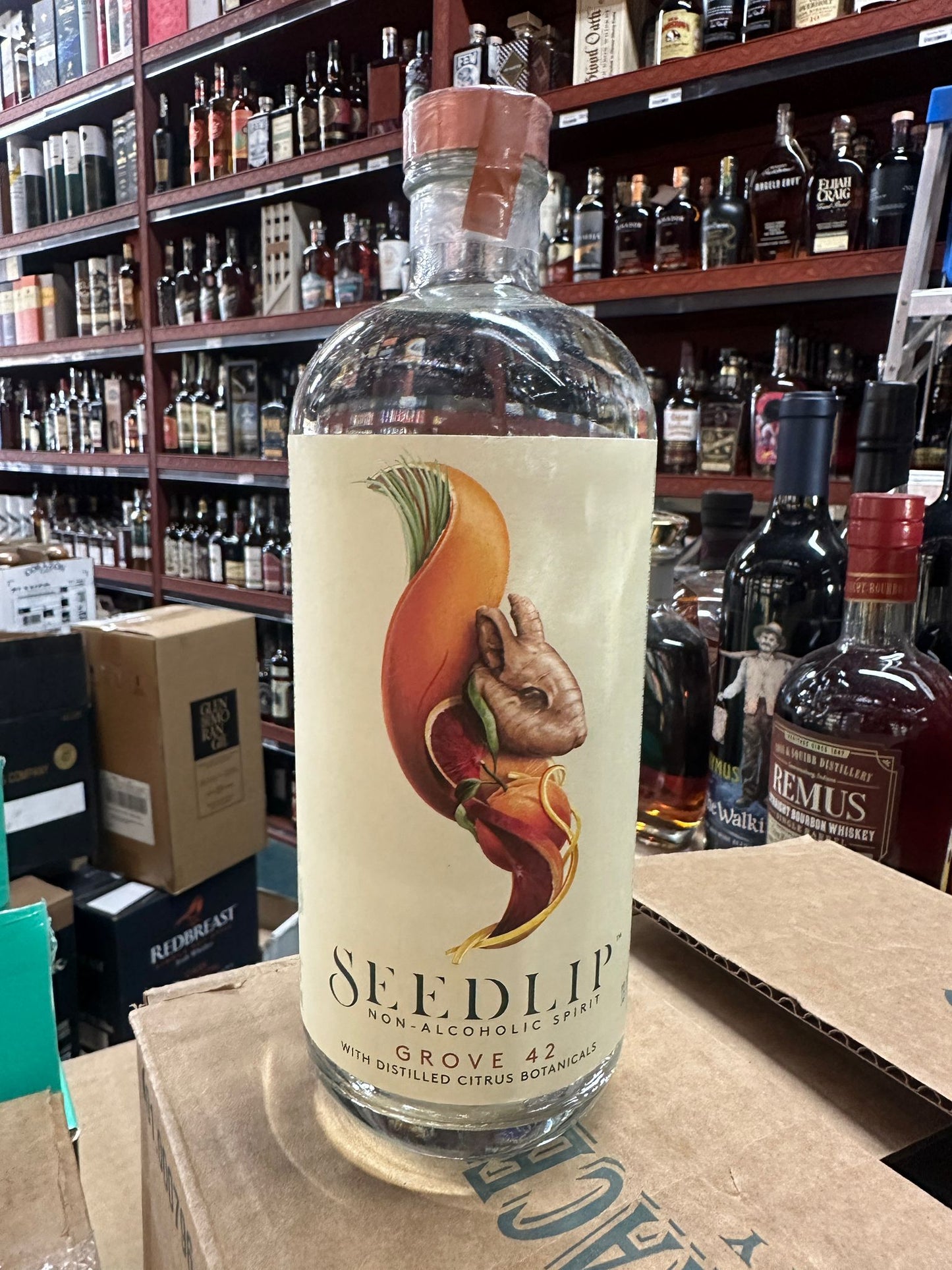 Seedlip Grove 42 Citrus Distilled Non-Alcoholic Spirit 750ml