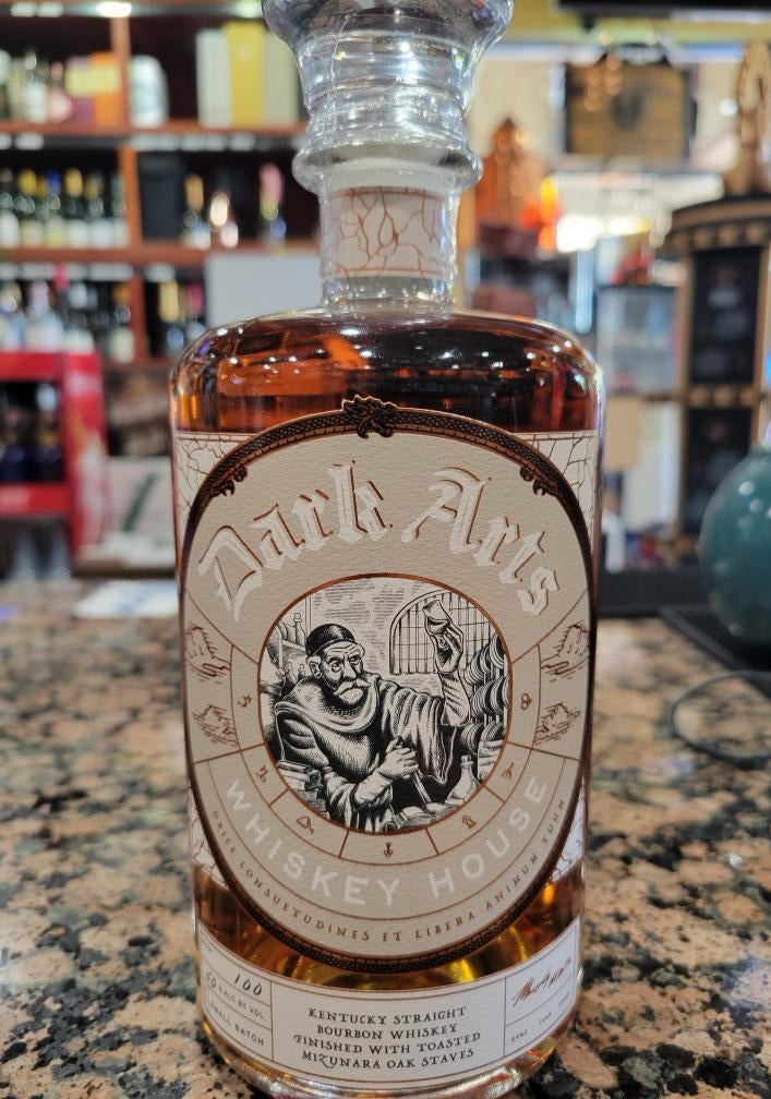Dark Arts Whiskey House Mizunara Oak Stave Kentucky Straight Bourbon Whiskey 750ml