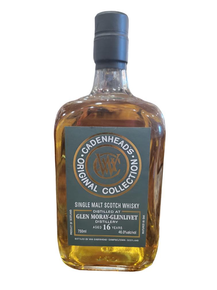 Cadenhead's Glen Moray-Glenlivet Distillery 16 Year Old Single Malt Scotch Whisky 750ml