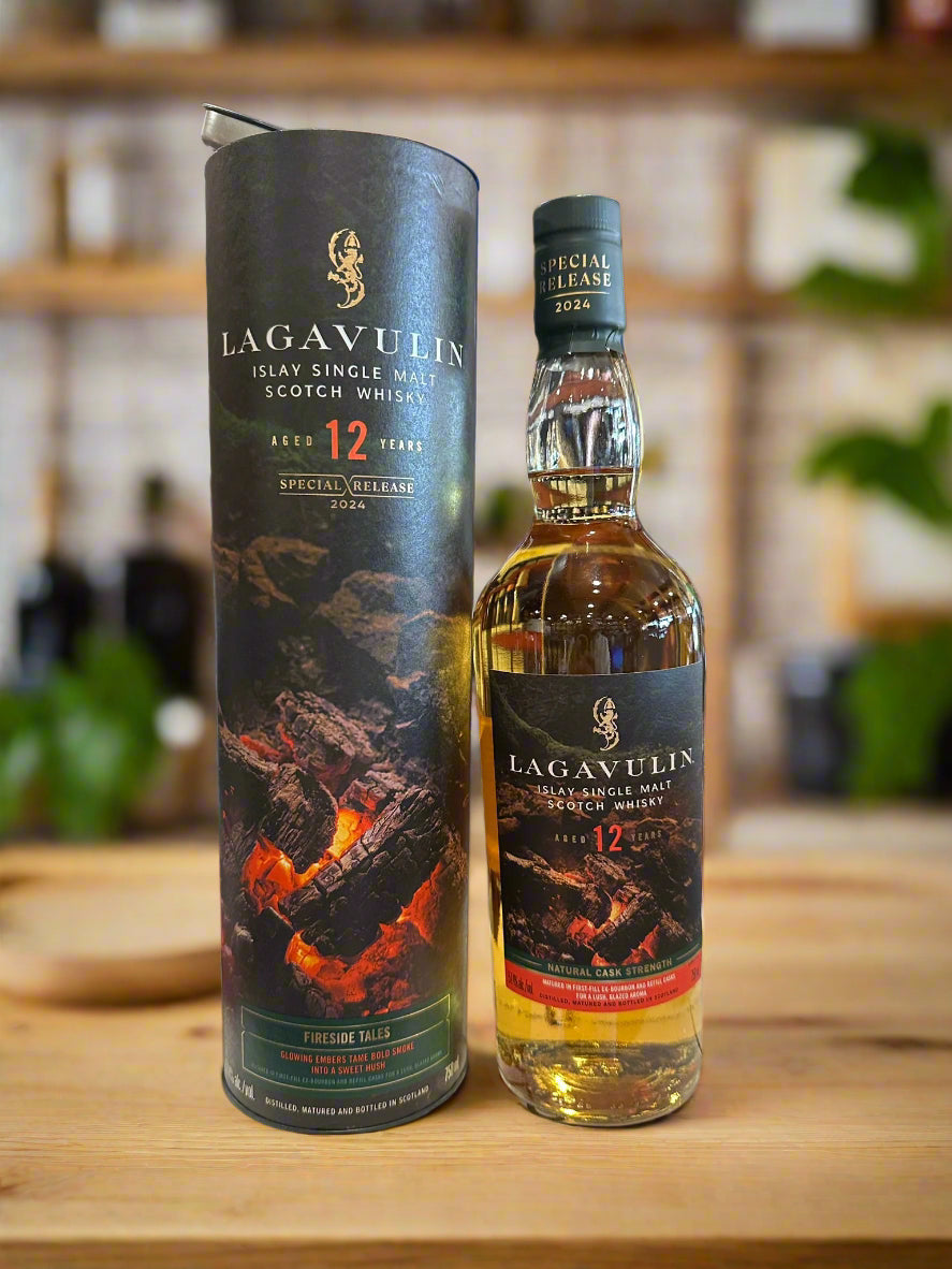 2024 Lagavulin Natural Cask Strength 12 Year Old Single Malt Scotch Whisky 750ml