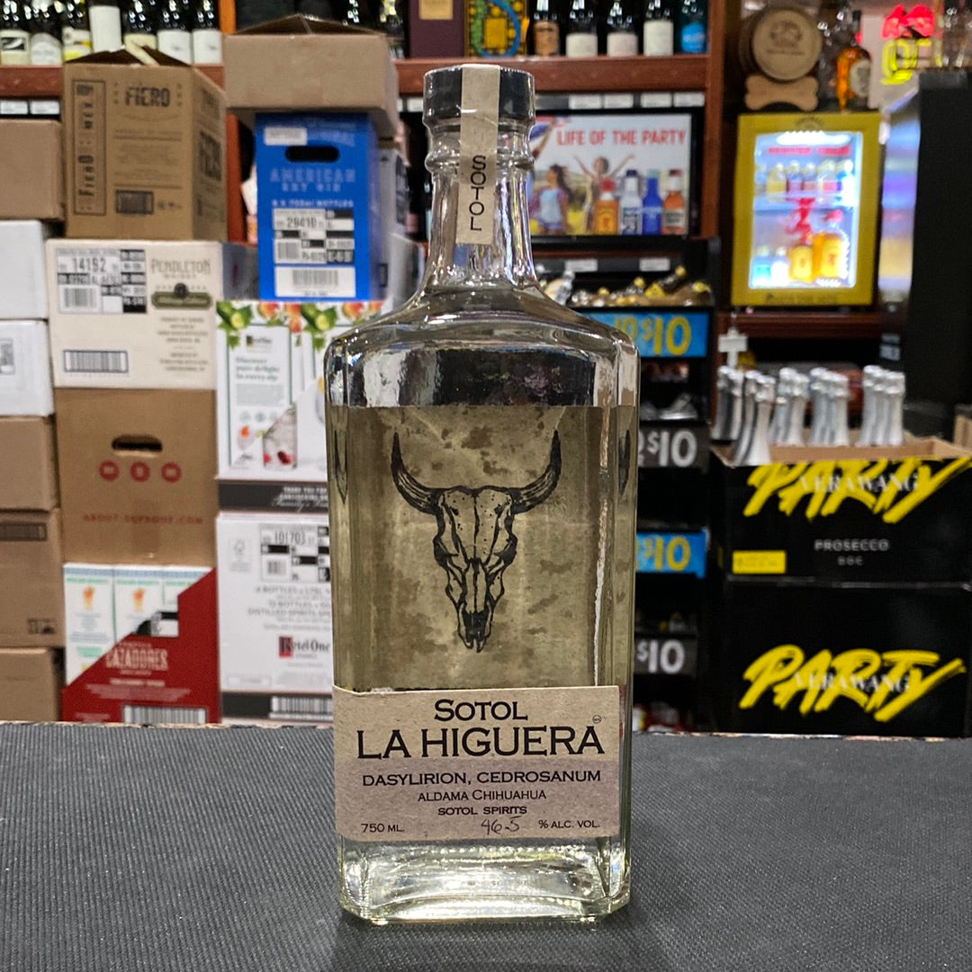 La Higuera Dasylirion Cedrosanum Sotol Tequila 750ml