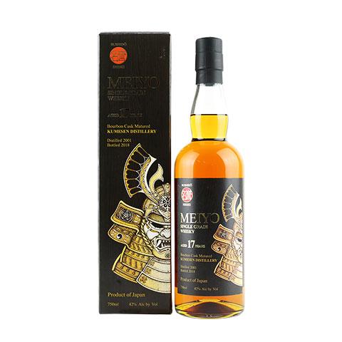 Kumesen Meiyo 17 Year Old Single Grain Whisky 750ml