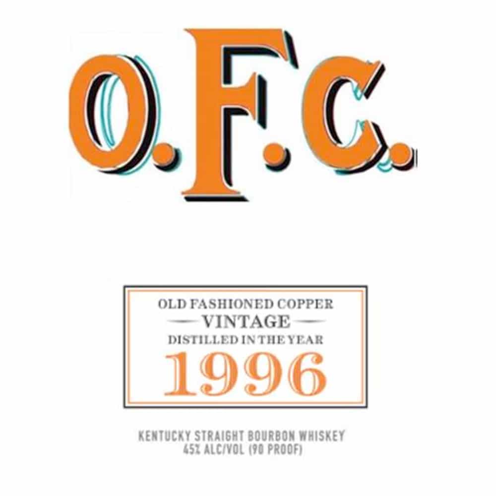 1996 Buffalo Trace O. F. C. Vintage Straight Bourbon Whiskey 750ml