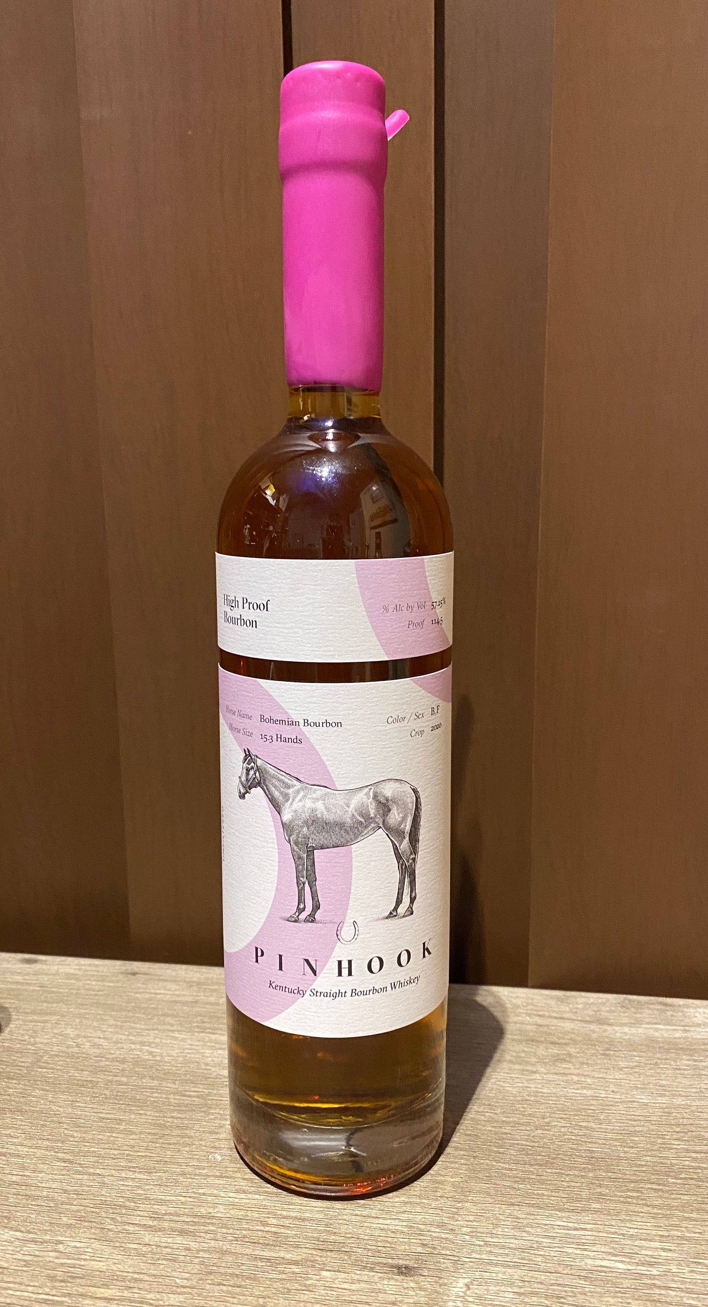 Pinhook High Proof Kentucky Straight Bourbon Whiskey 750ml