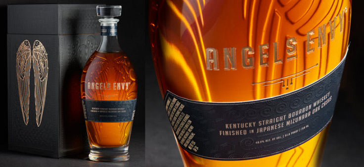 ANGEL'S ENVY Kentucky Straight Bourbon Whiskey Finished in Japanese Mizunara Oak Cask