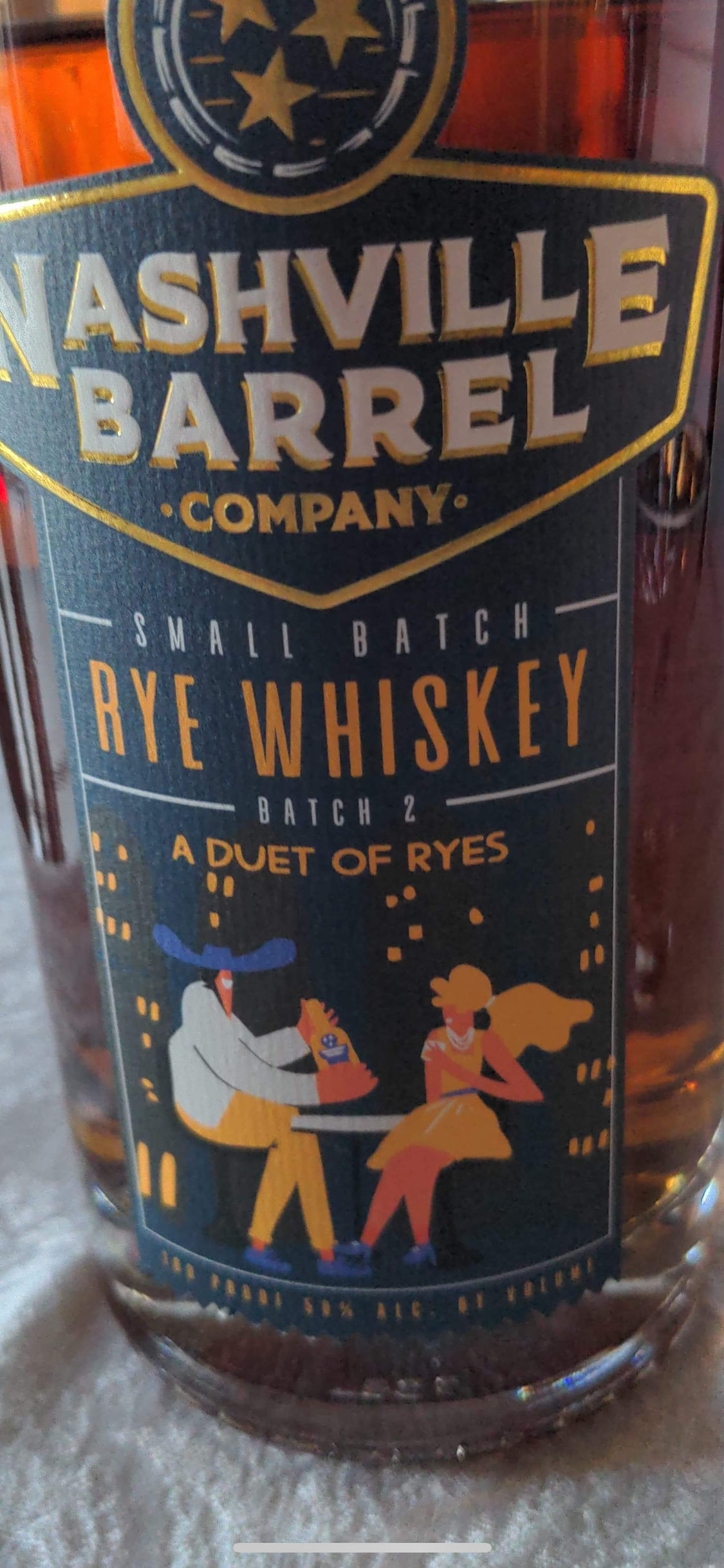 Nashville Barrel Company Small Batch Rye 750ml