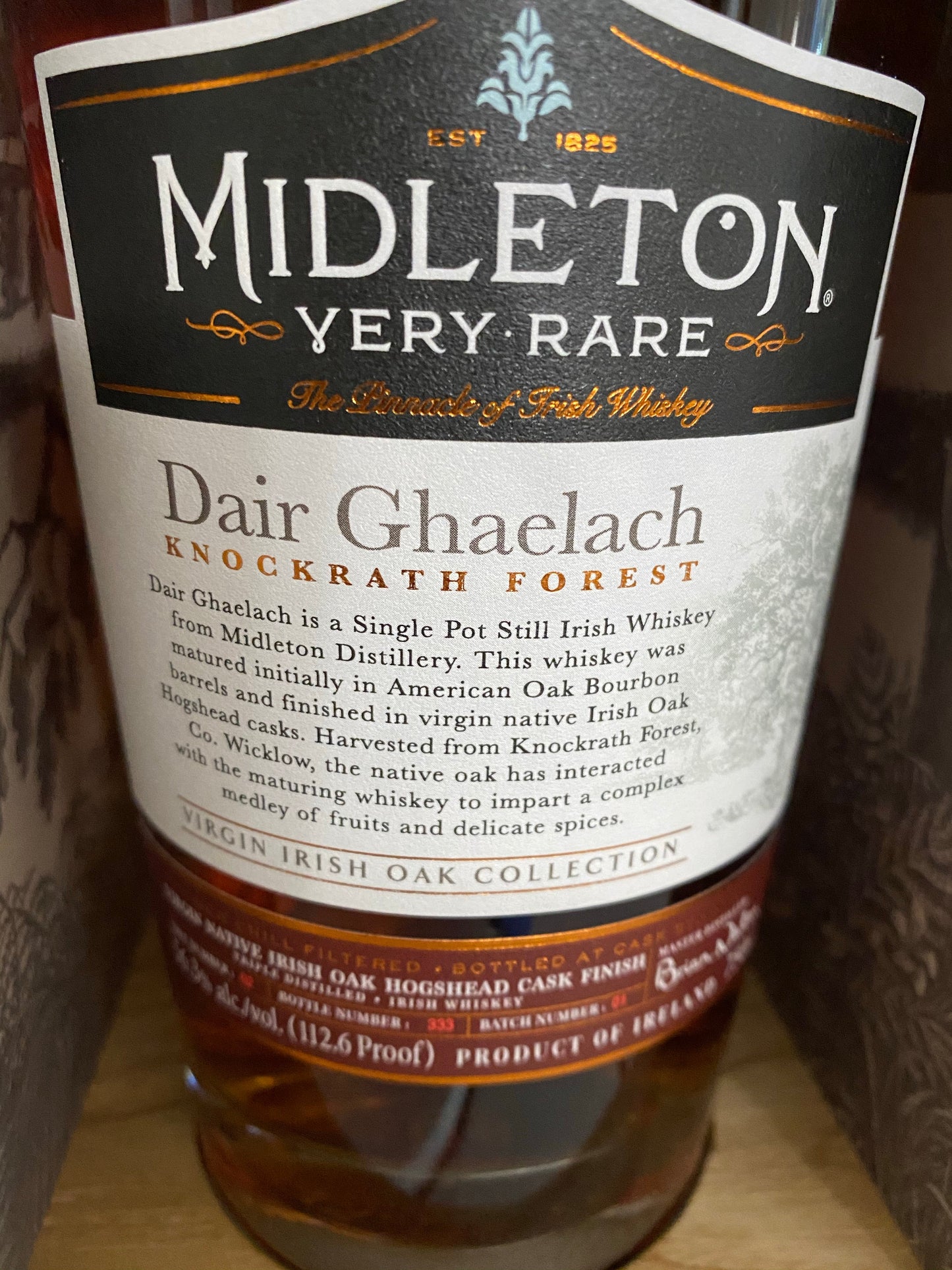 MIDLETON VERY RARE DAIR GHAELACH KNOCKRATH FOREST