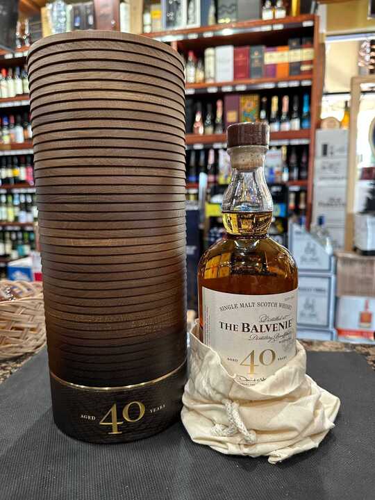 The Balvenie 40 Year Old Single Malt Scotch Whisky 750ml