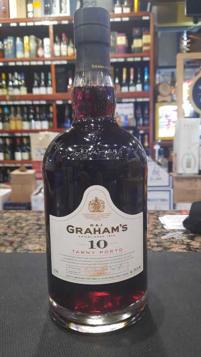 W & J Graham's 10 Year Old Tawny Port Wine 750ml