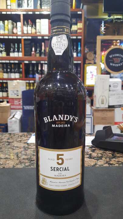 Blandy's Vintage Madeira Sercial Wine 750ml
