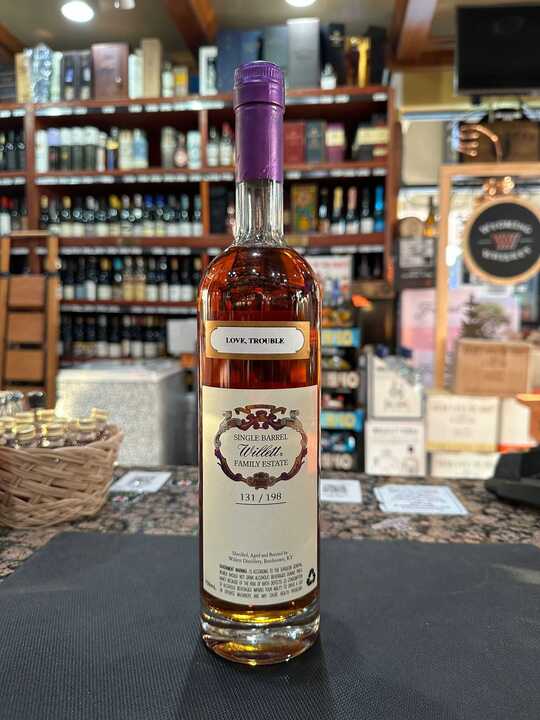 Willett 7 Year Old Family Estate Single Barrel Straight Bourbon Whiskey 750ml