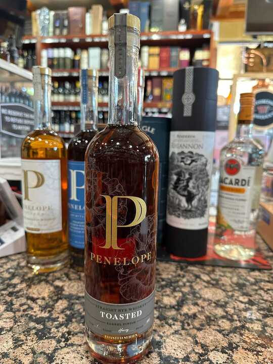 Penelope Toasted Barrel Finish Straight Rye Whiskey 750ml