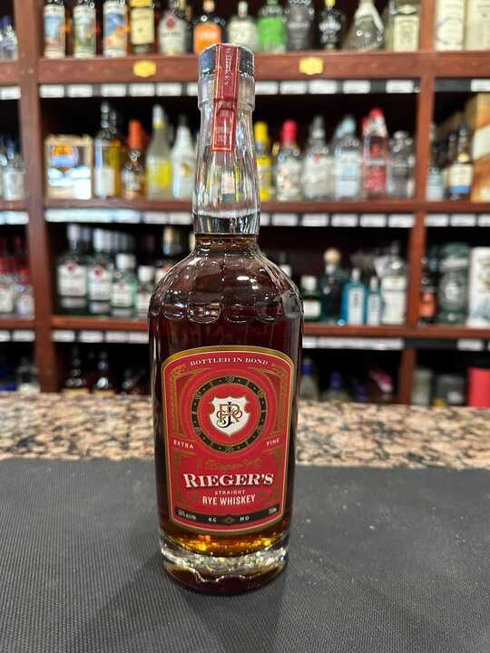 Rieger's Straight Rye Whiskey 750ml