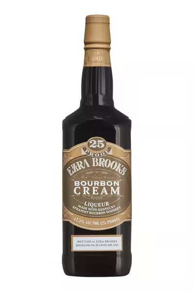 Ezra Brooks Bourbon Cream Liqueur 750ml