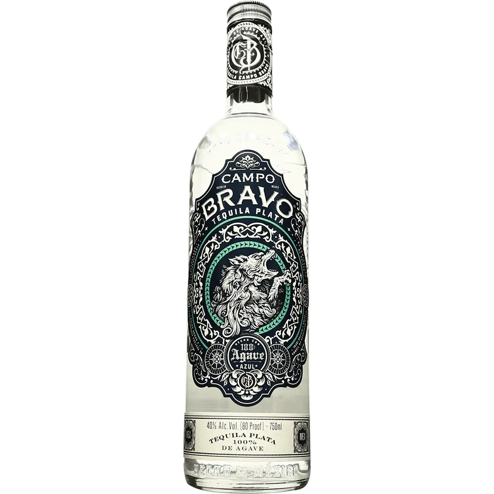 Campo Bravo Plata Tequila 750ml