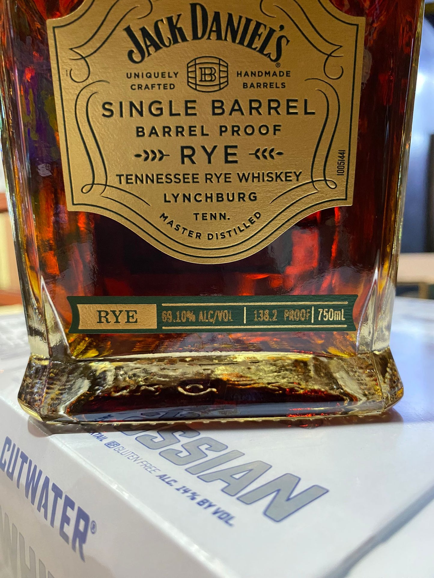 2023 Jack Daniel's Barrel Proof Single Barrel Rye Whiskey 750ml