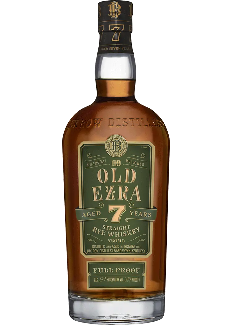 Old Ezra 7 Year Old Full Proof Kentucky Straight Rye Whiskey 750ml