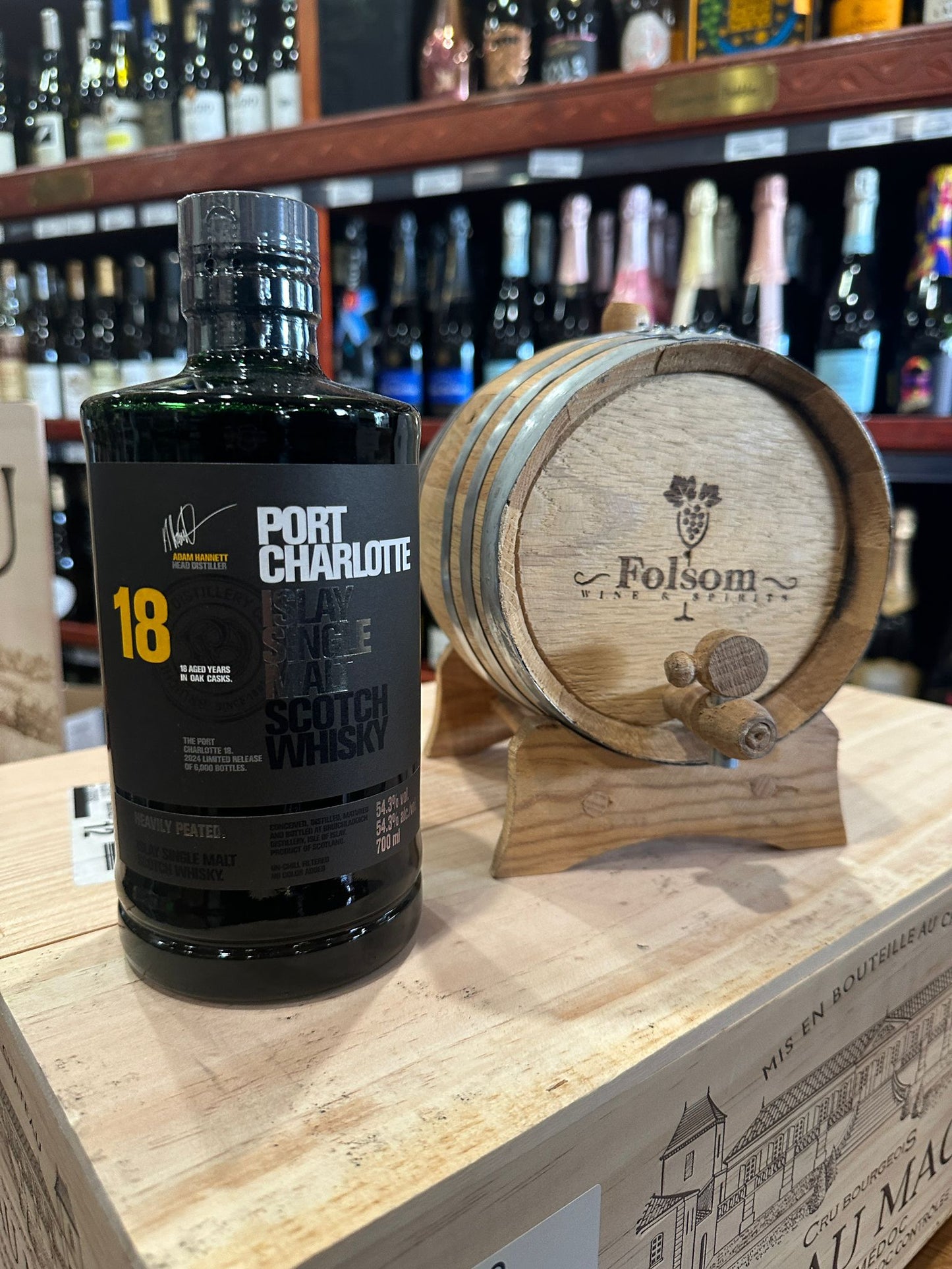 Bruichladdich Port Charlotte 18 Year Old Single Malt Scotch Whisky 750ml