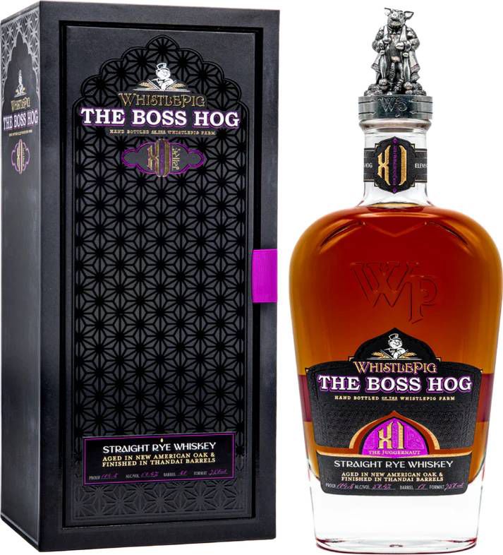 WhistlePig The Boss Hog XI The Juggernaut Straight Rye Whiskey 750ml