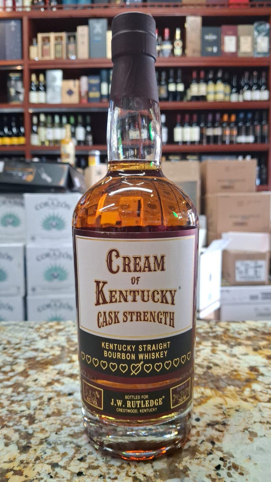 J. W. Rutledge Cream of Kentucky Cask Strength Kentucky Straight Bourbon Whiskey 750ml