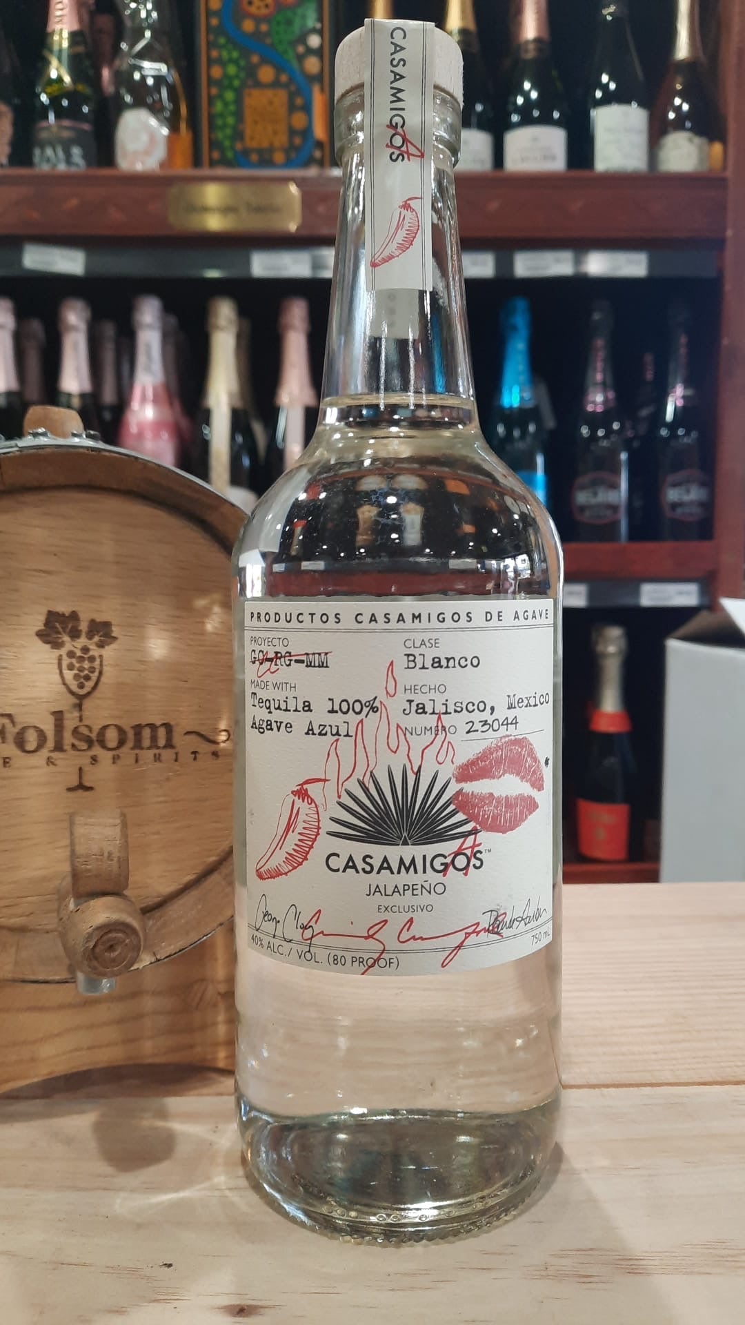 Casamigos Jalapeno Blanco Tequila 750ml