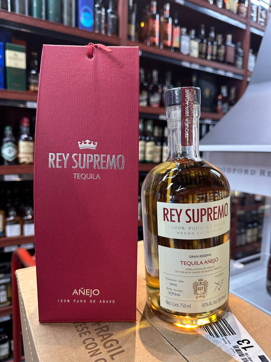 Rey Supremo Gran Reserve Anejo Tequila 750ml