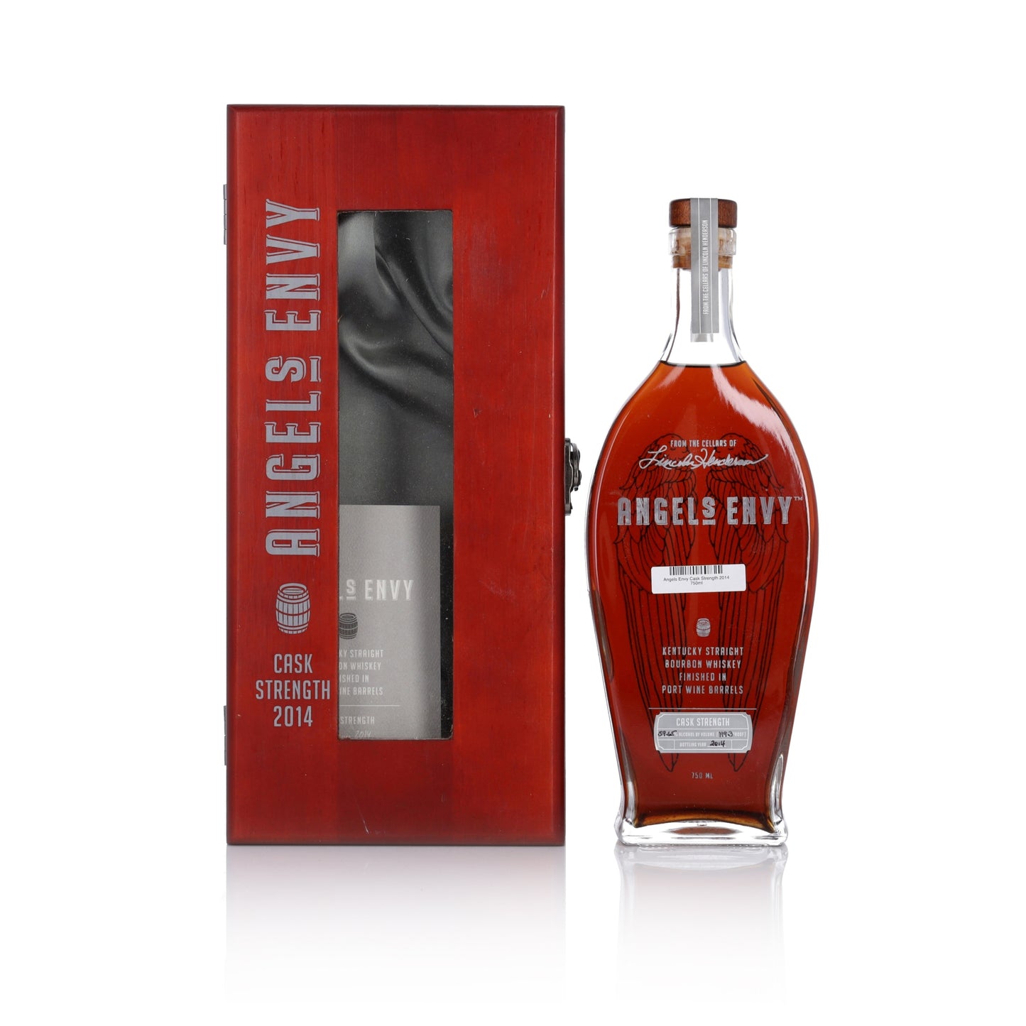 2014 Angel's Envy Cask Strength Port Wine Barrel Finish Kentucky Straight Bourbon Whiskey 750ml